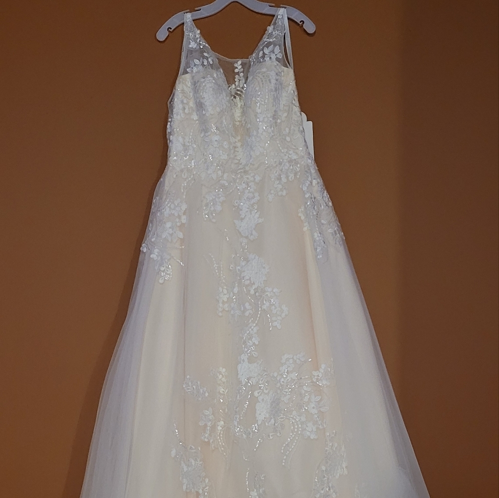 Traditional A-Line Wedding Dress